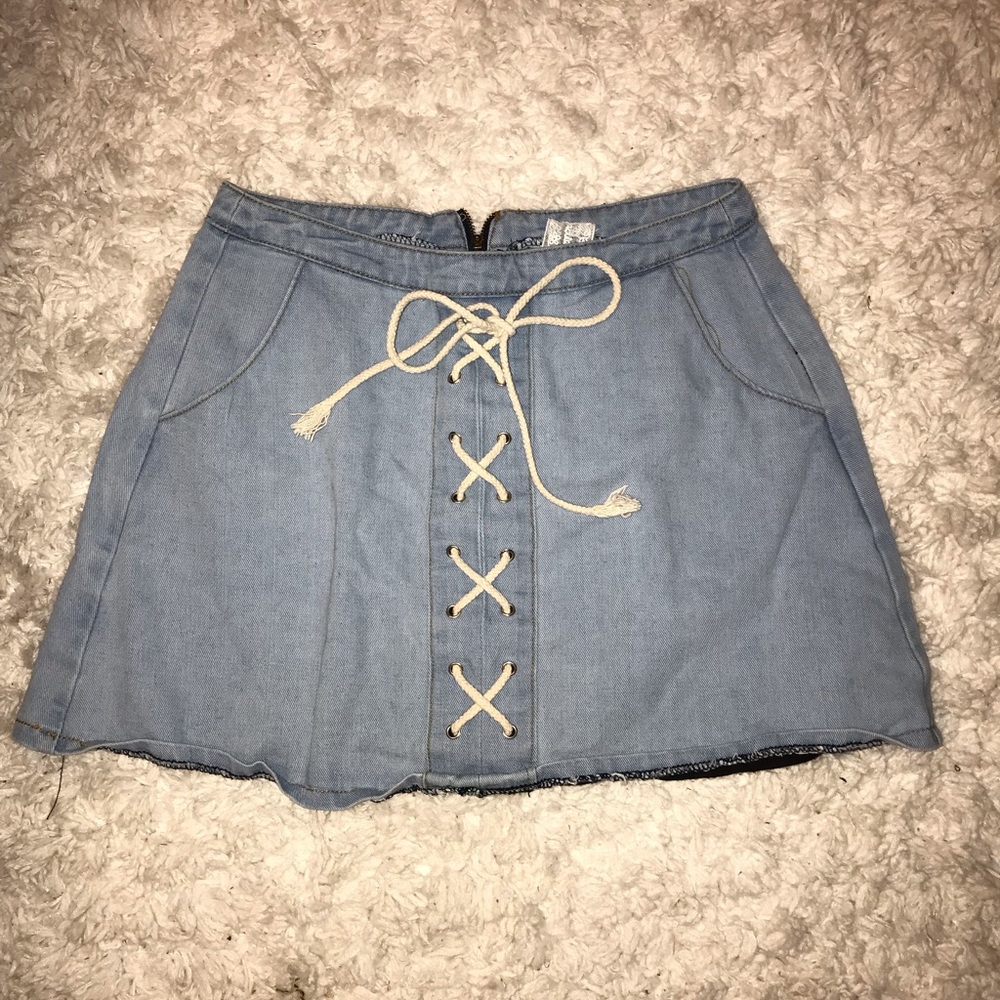 Boutique Denim Skirt